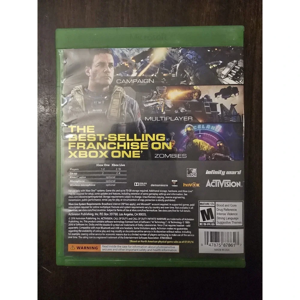Call of‎ Duty Infinite Warfare Xbox One TESTED